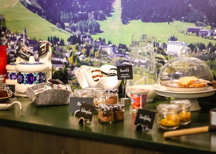 Πανσιόν Haus Am Berg - Direkt Am Skihang Oberwiesenthal